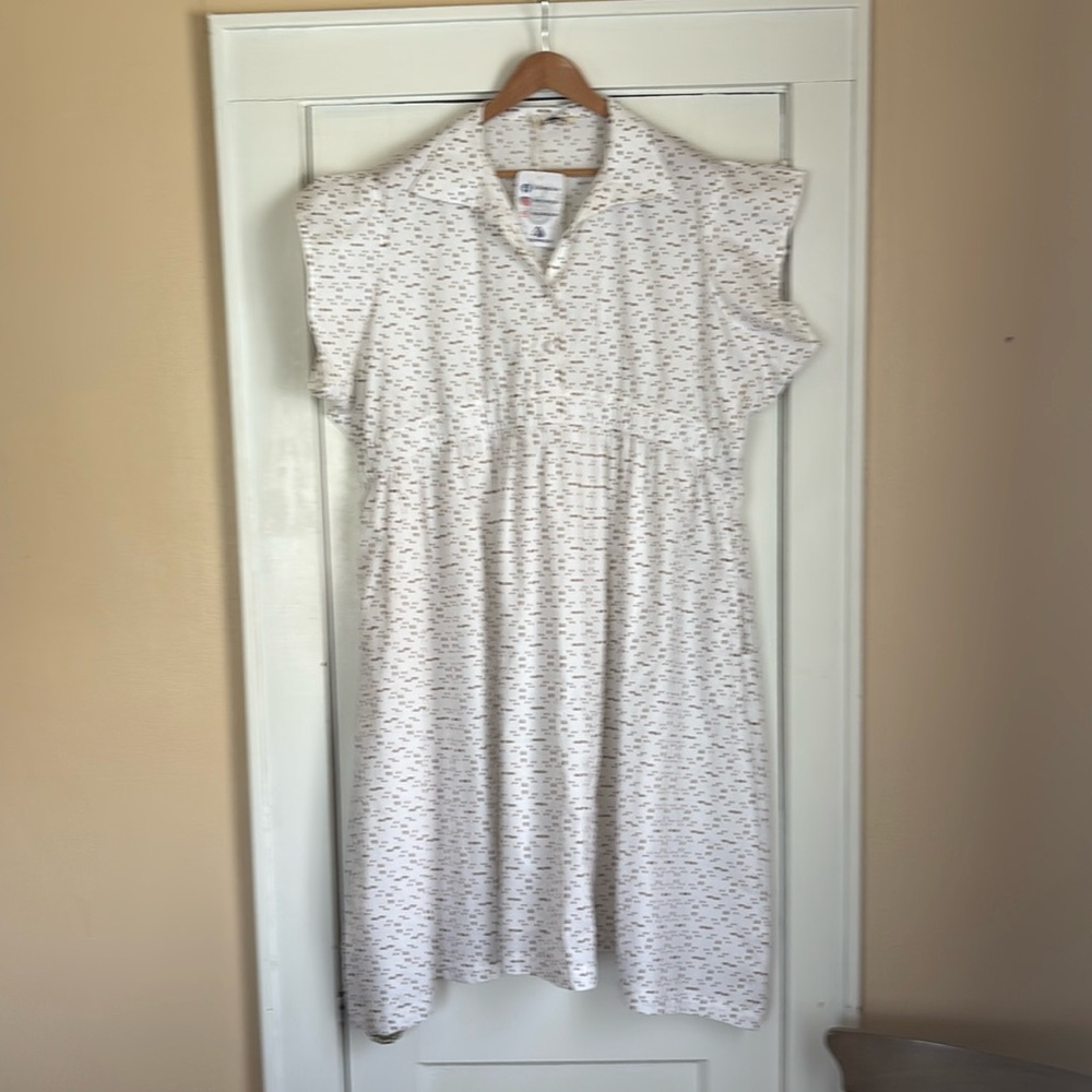 NWT Indophilia dress with pockets. Size 3x. Cotton fabric. Has pockets!!!